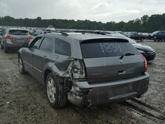 2D8GZ58295H547263 - 2005 DODGE MAGNUM R/T GRAY photo 3