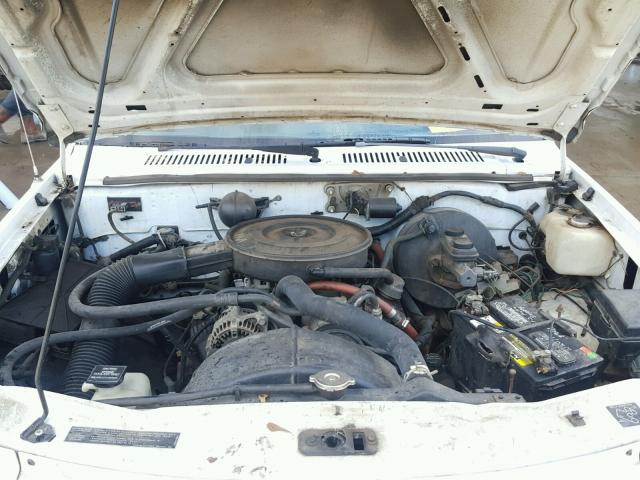 1B7FL26X2PS231918 - 1993 DODGE DAKOTA WHITE photo 7