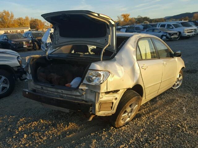 1NXBR30E65Z474042 - 2005 TOYOTA COROLLA CE SILVER photo 4