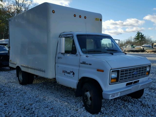 1FDKE37H9KHB82014 - 1989 FORD ECONOLINE WHITE photo 1