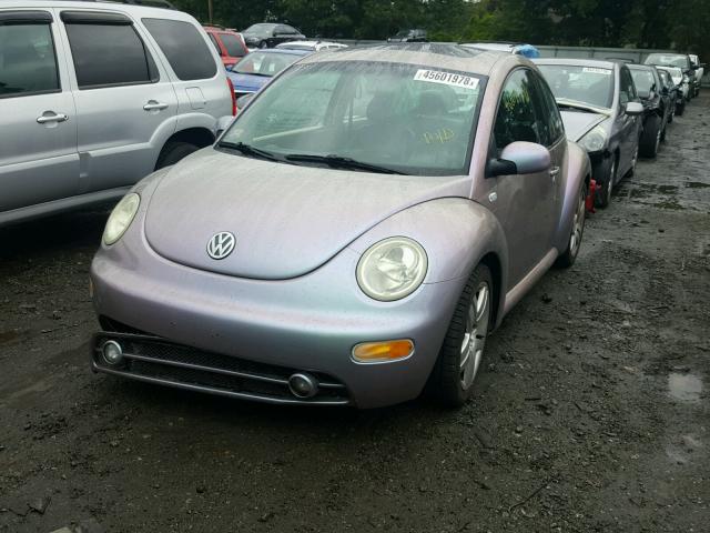 3VWDD21C53M419731 - 2003 VOLKSWAGEN NEW BEETLE Mavi foto 2