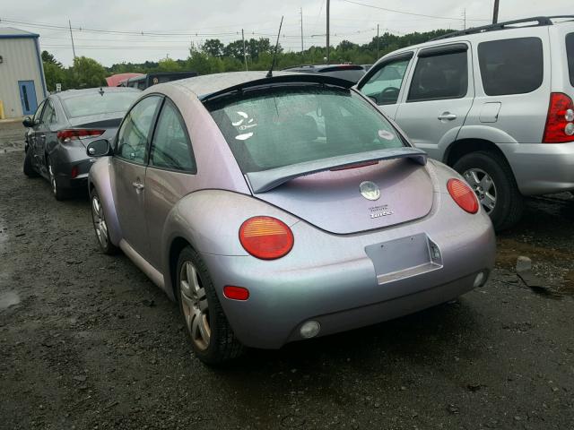 3VWDD21C53M419731 - 2003 VOLKSWAGEN NEW BEETLE Mavi foto 3