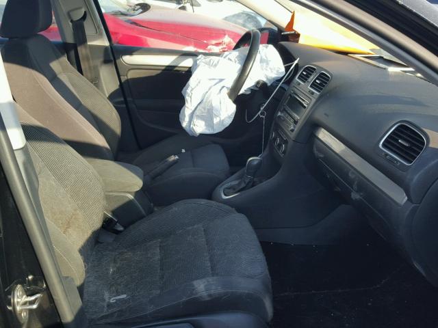 WVWDB7AJ3DW129316 - 2013 VOLKSWAGEN GOLF 黑色 照片 5