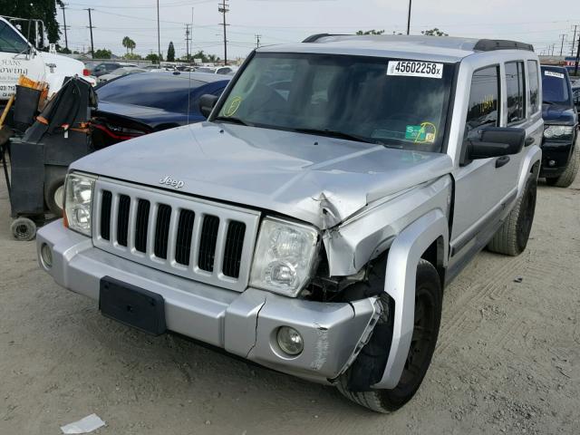 1J8HH48N76C253674 - 2006 JEEP COMMANDER Gümüş foto 2