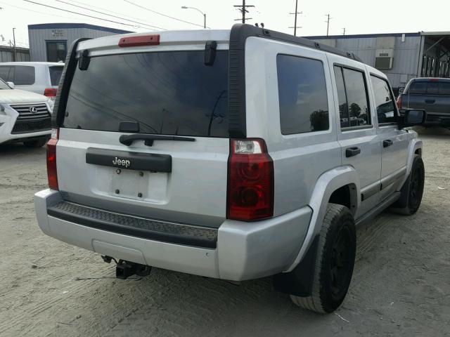 1J8HH48N76C253674 - 2006 JEEP COMMANDER Gümüş foto 4