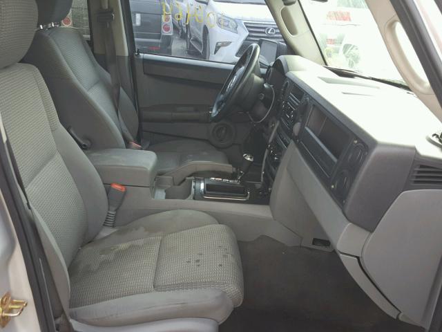 1J8HH48N76C253674 - 2006 JEEP COMMANDER Gümüş foto 5