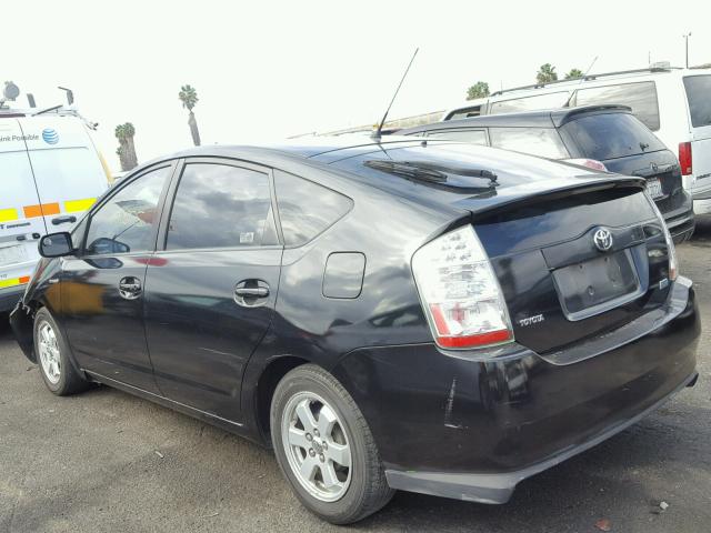 JTDKB20U773278548 - 2007 TOYOTA PRIUS BLACK photo 3