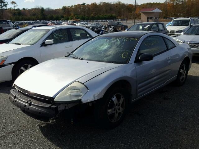 4A3AC44G44E045099 - 2004 MITSUBISHI ECLIPSE SILVER photo 2