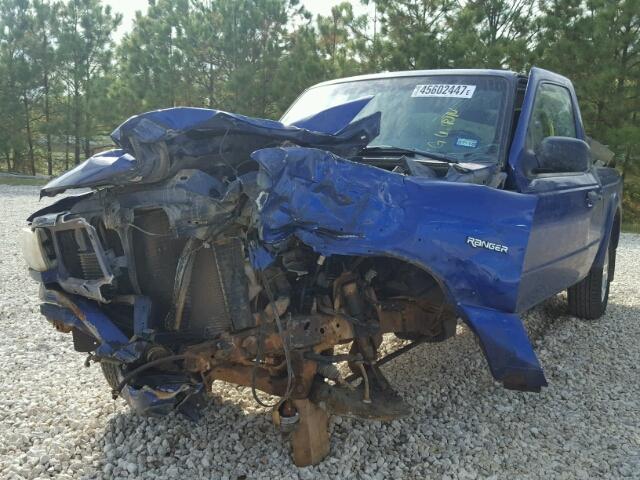 1FTYR14U85PA78701 - 2005 FORD RANGER SUP BLUE photo 2