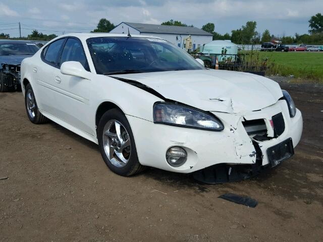 2G2WR524541111882 - 2004 PONTIAC GRAND PRIX Білий фото 1