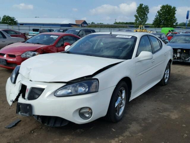2G2WR524541111882 - 2004 PONTIAC GRAND PRIX Білий фото 2