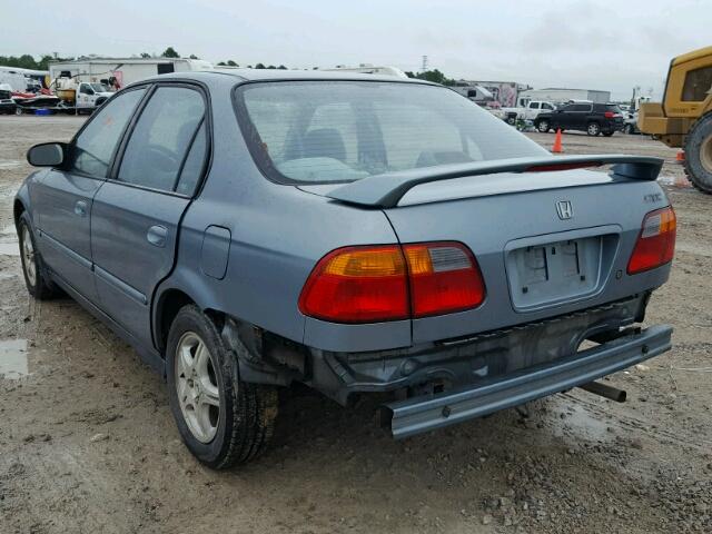 2HGEJ6613YH533524 - 2000 HONDA CIVIC BASE TEAL photo 3