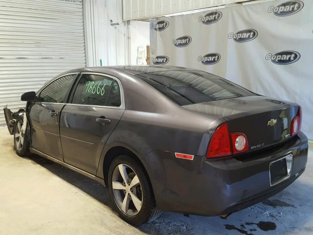 1G1ZC5EU9BF291338 - 2011 CHEVROLET MALIBU 1LT GRAY photo 3