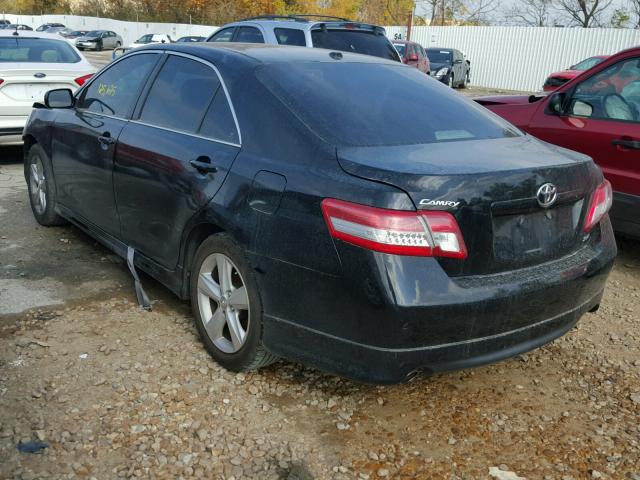 4T1BF3EK6AU507784 - 2010 TOYOTA CAMRY BASE შავი ფოტო 3
