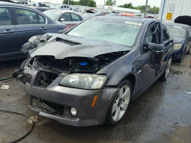 6G2EC57Y88L127358 - 2008 PONTIAC G8 GT GRAY photo 2