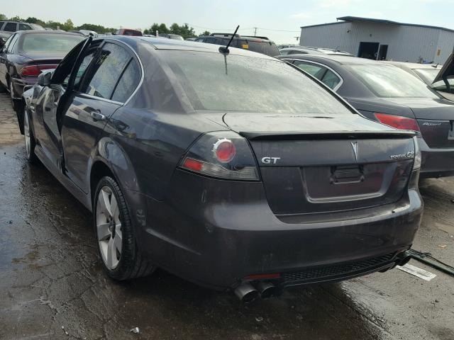 6G2EC57Y88L127358 - 2008 PONTIAC G8 GT GRAY photo 3