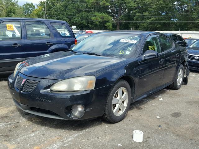 2G2WP552281129181 - 2008 PONTIAC GRAND PRIX BLACK photo 2