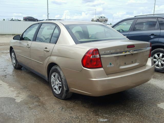 1G1ZS51F66F106615 - 2006 CHEVROLET MALIBU LS Алтын фото 3