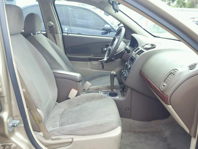 1G1ZS51F66F106615 - 2006 CHEVROLET MALIBU LS Алтын фото 5