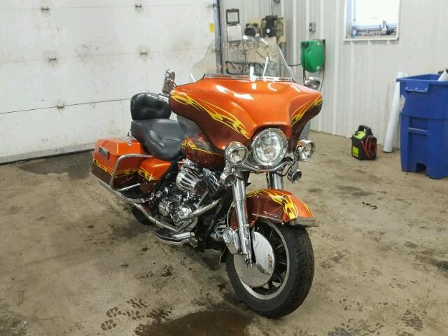 1HD1FDV15XY606075 - 1999 HARLEY-DAVIDSON FLHR ORANGE photo 1