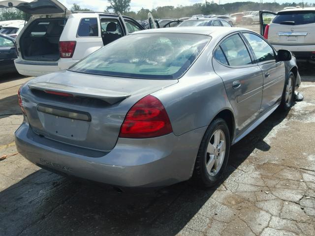 2G2WP552081156847 - 2008 PONTIAC GRAND PRIX GRAY photo 4