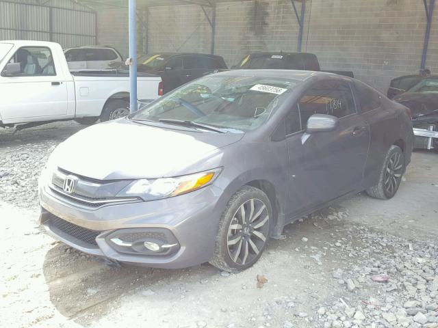 2HGFG3B02FH514278 - 2015 HONDA CIVIC EXL Boz foto 2