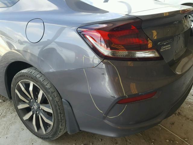 2HGFG3B02FH514278 - 2015 HONDA CIVIC EXL Boz foto 9