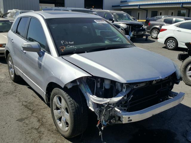 5J8TB18278A017727 - 2008 ACURA RDX SILVER photo 1