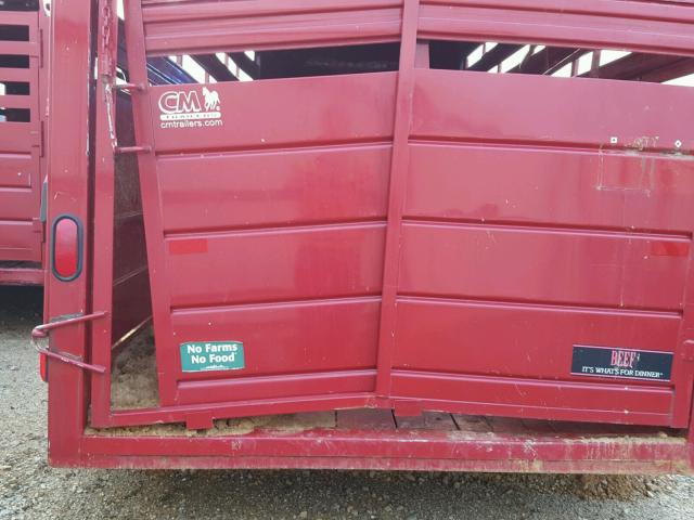 49TSB1629E1012168 - 2014 CM TRAILER RED photo 8