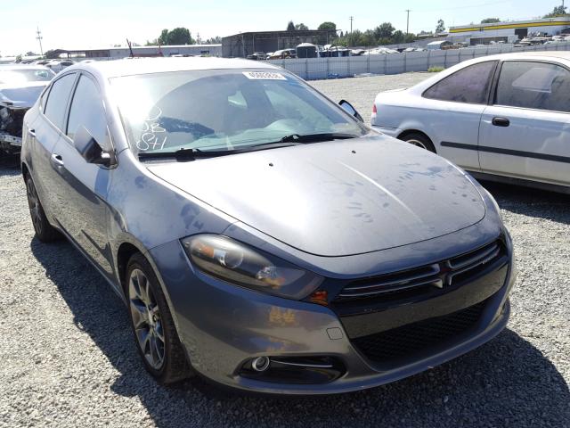 1C3CDFBA8DD104295 - 2013 DODGE DART SXT GRAY photo 1