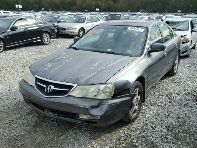 19UUA56653A056376 - 2003 ACURA 3.2TL GRAY photo 2