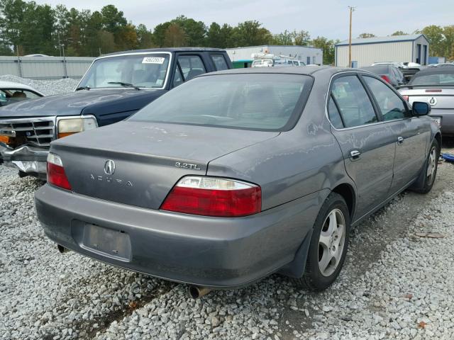 19UUA56653A056376 - 2003 ACURA 3.2TL GRAY photo 4