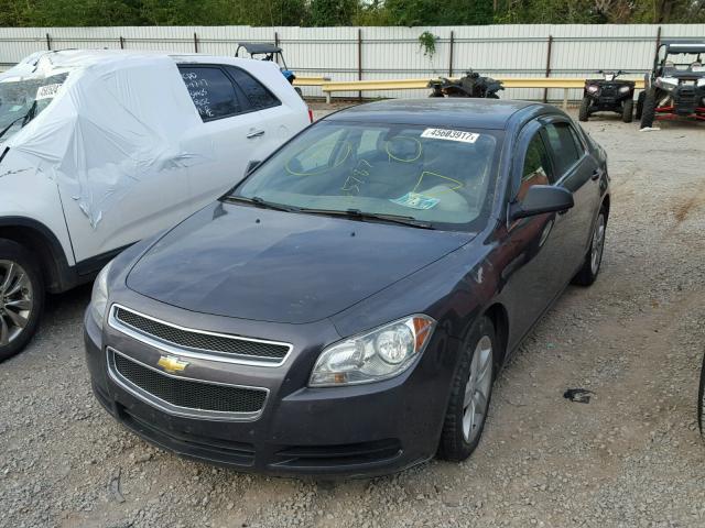 1G1ZA5EU3BF165787 - 2011 CHEVROLET MALIBU LS CHARCOAL photo 2