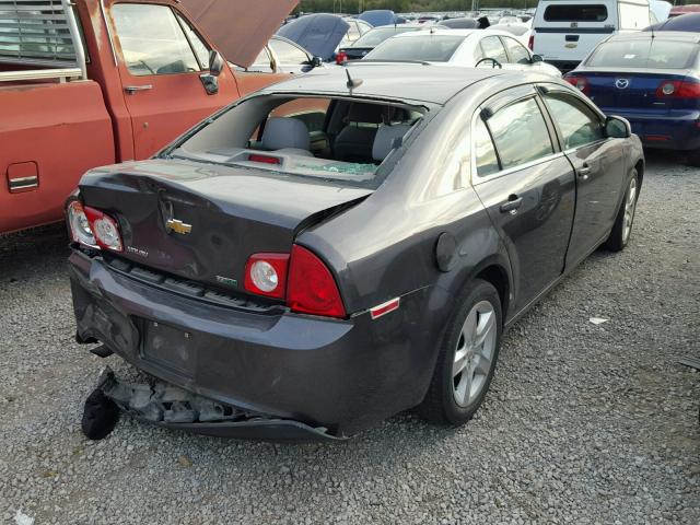 1G1ZA5EU3BF165787 - 2011 CHEVROLET MALIBU LS CHARCOAL photo 4