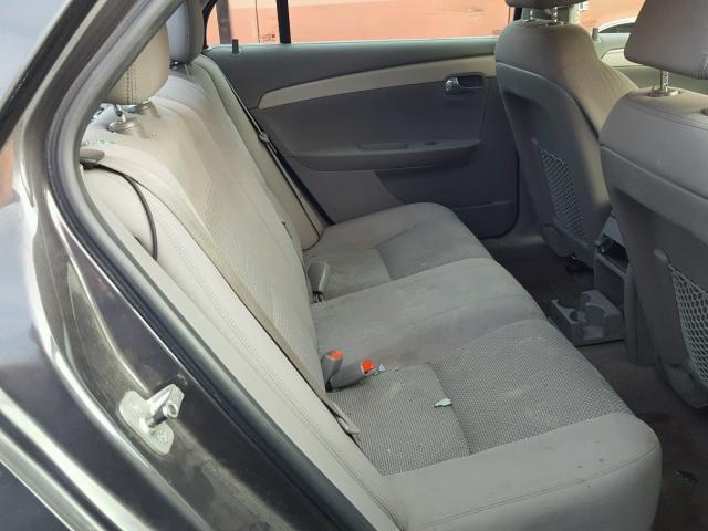 1G1ZA5EU3BF165787 - 2011 CHEVROLET MALIBU LS გრაფიტი ფოტო 6