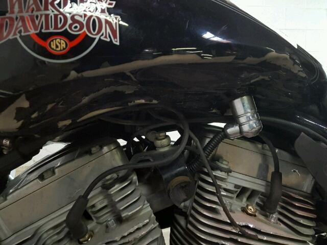 1HD1FVW174Y624996 - 2004 HARLEY-DAVIDSON FLHTI BLACK photo 11