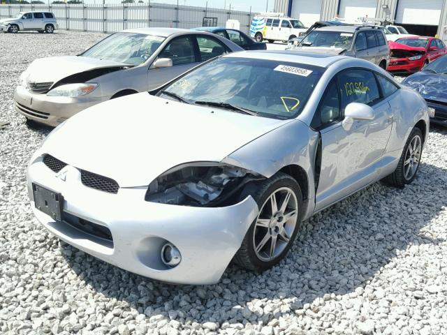 4A3AK34T56E035680 - 2006 MITSUBISHI ECLIPSE GT SILVER photo 2