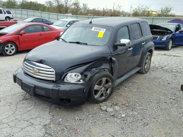 3GNCA23D98S699550 - 2008 CHEVROLET HHR LT BLACK photo 2