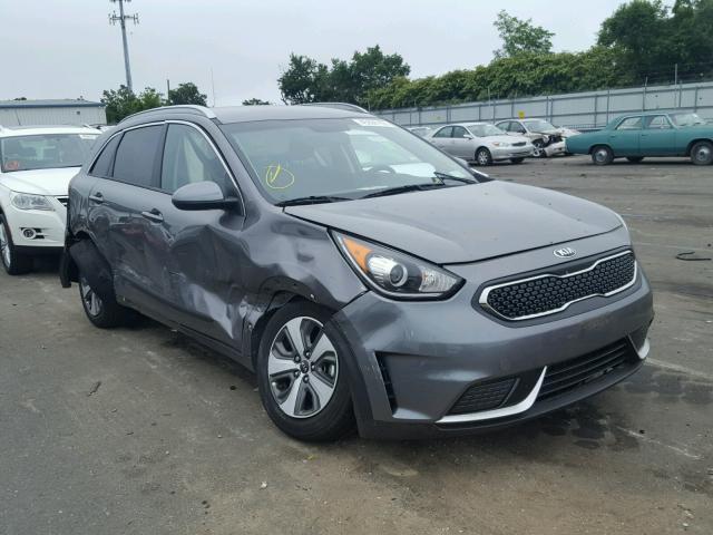 KNDCB3LCXJ5112517 - 2018 KIA NIRO FE GRAY photo 1