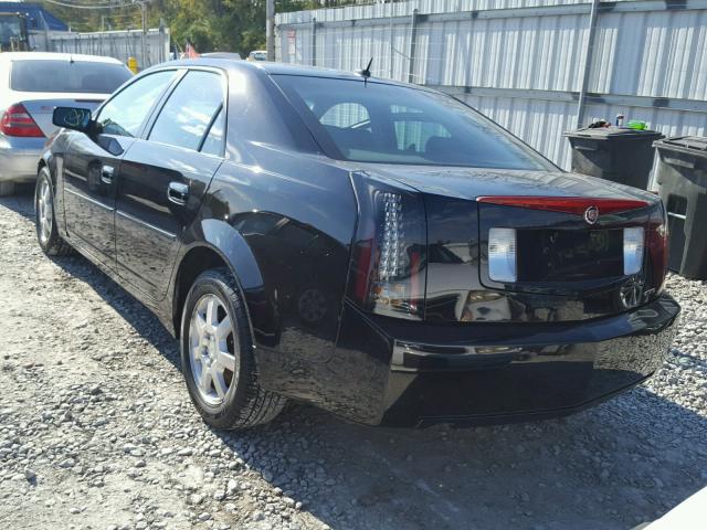 1G6DP577960167398 - 2006 CADILLAC CTS HI FEA BLACK photo 3