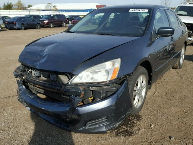 JHMCM56347C021957 - 2007 HONDA ACCORD SE GRAY photo 2