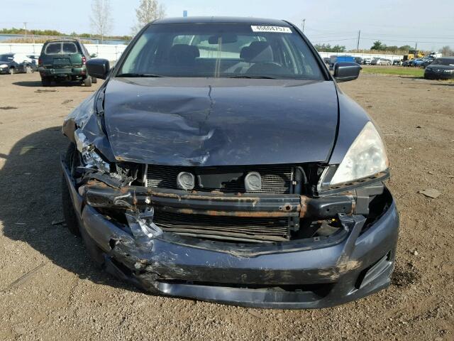 JHMCM56347C021957 - 2007 HONDA ACCORD SE GRAY photo 9