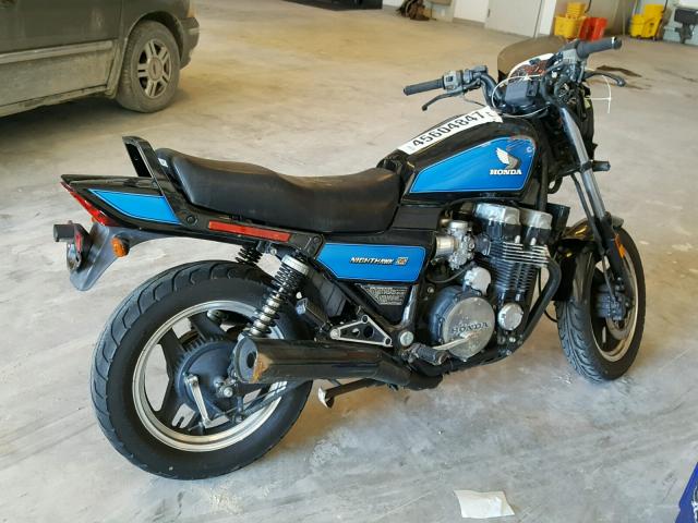 JH2RC2003EM009048 - 1984 HONDA CB700 SC BLUE photo 4