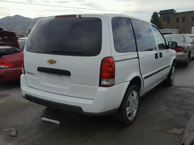 1GNDU23L06D167958 - 2006 CHEVROLET UPLANDER WHITE photo 4