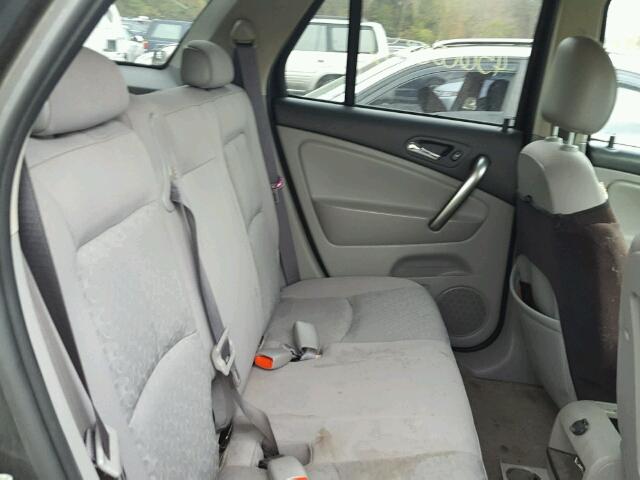 5GZCZ23D76S898766 - 2006 SATURN VUE GRAY photo 6