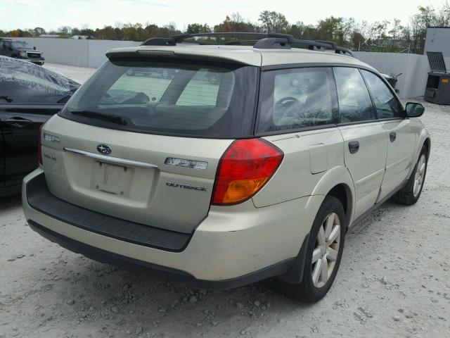 4S4BP61CX67337397 - 2006 SUBARU LEGACY TAN photo 4