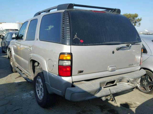 1GNEK13TX4R251760 - 2004 CHEVROLET TAHOE BEIGE photo 3