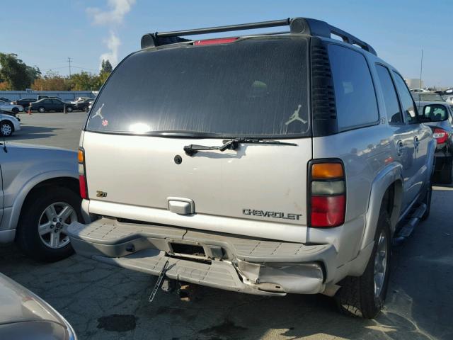 1GNEK13TX4R251760 - 2004 CHEVROLET TAHOE BEIGE photo 4