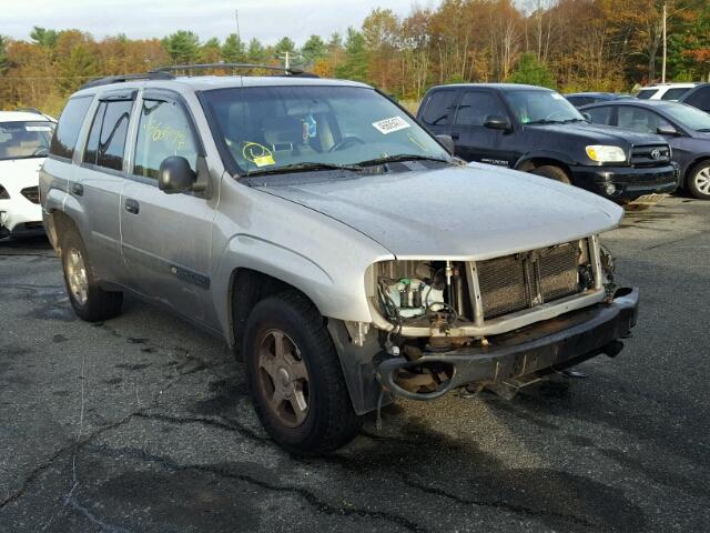 1GNDT13S932163497 - 2003 CHEVROLET TRAILBLAZE GRAY photo 1