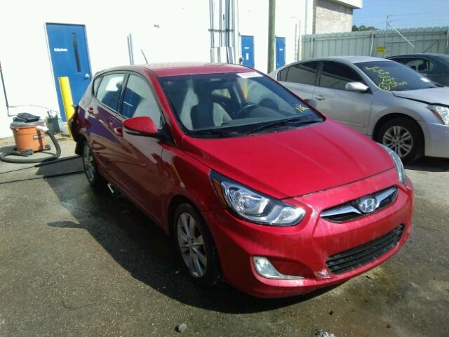 KMHCU5AE6DU131565 - 2013 HYUNDAI ACCENT GLS RED photo 1